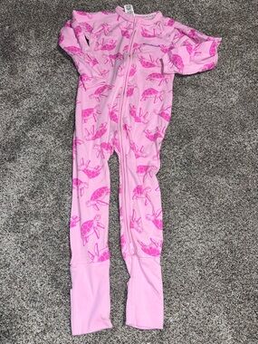 3y Bonds Wondersuit pink turtles